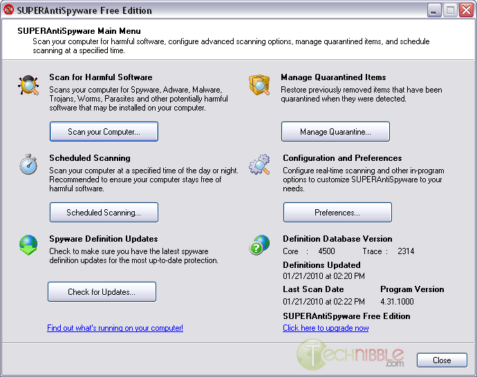 SUPERAntiSpyware Portable - Repair Tool of the Week - Technibble