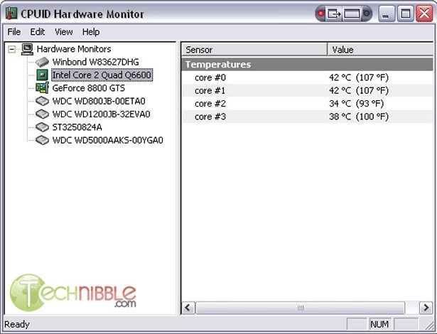 cpuid hardware monitor free