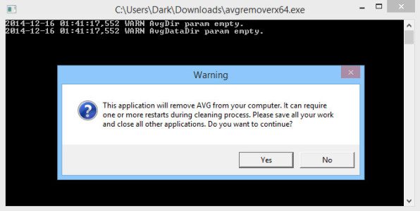 remove avg antivirus from mac